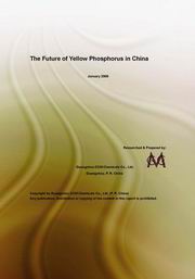 The Future of Yellow Phosphorus in China