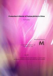 Pentaerythritol Production & Market in China