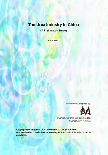 The Urea Industry in China